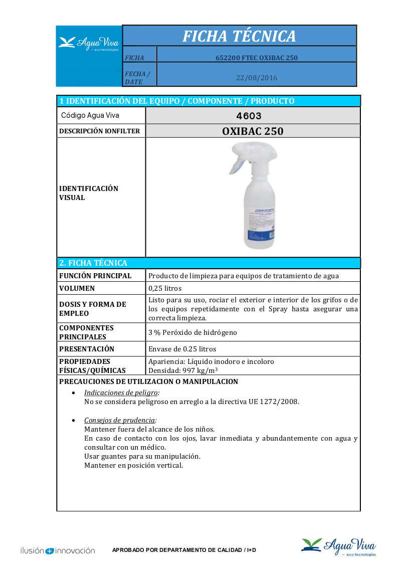 desinfeccion-de-filtros-de-agua-OXIBAC-250-Ficha-tecnica